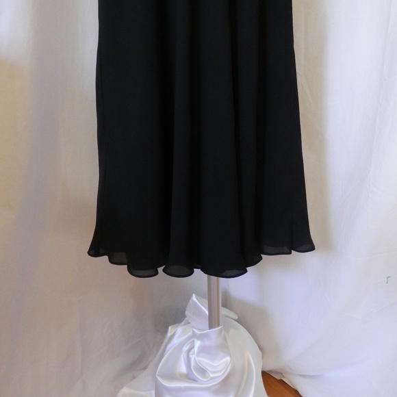 Ann Taylor Black Silk Halter Dress - Picture 6 of 7